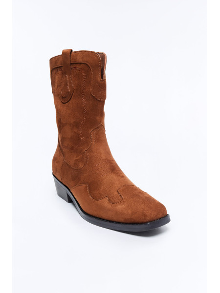 Ковбойські чоботи зі штучної замші