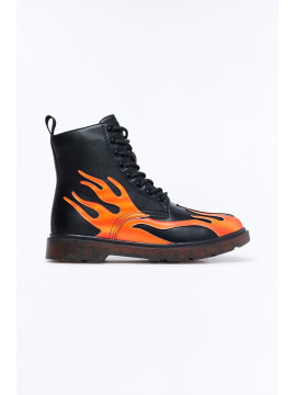 Брутальні черевики на шнурівці