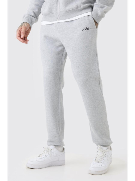 Підпис високої людини Slim Fit Jogger у сірому Марлі