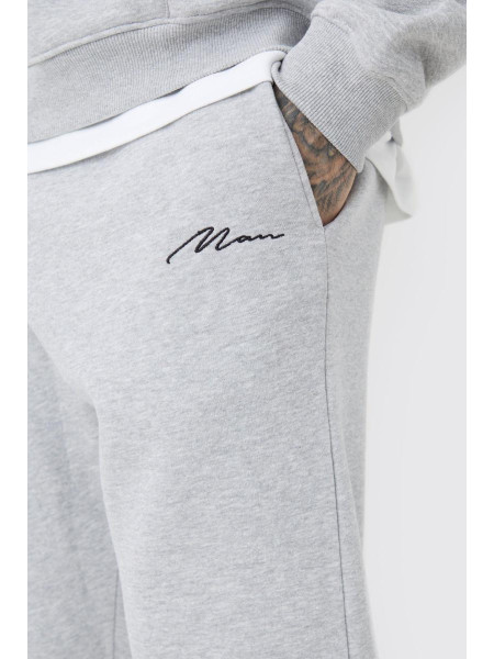 Підпис високої людини Slim Fit Jogger у сірому Марлі