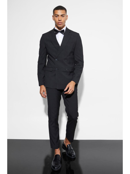 Вузькі укорочені костюмні брюки