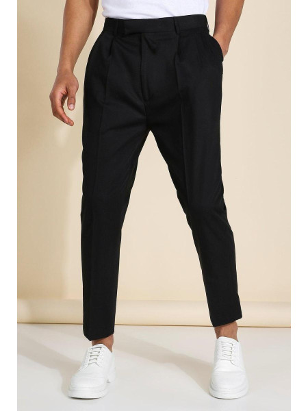 Звужені вузькі штани з високою посадкою