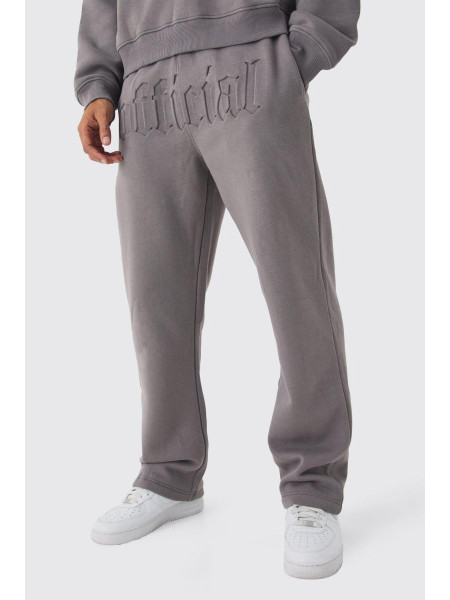 Офіційний джоггер прямого крою з тисненням
