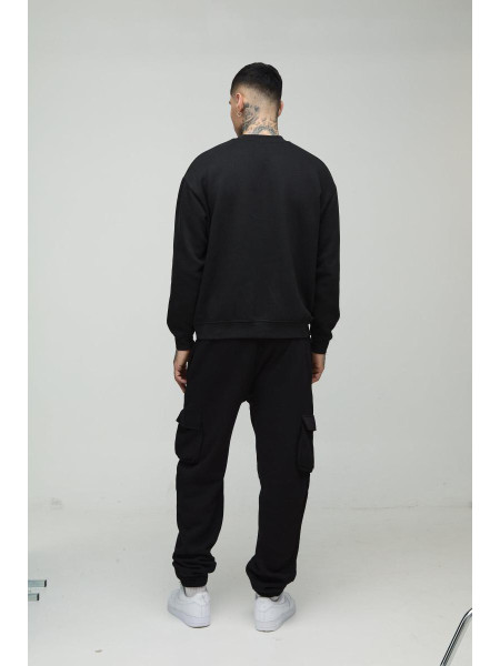 330GSM високий великий бігун карго чорного кольору