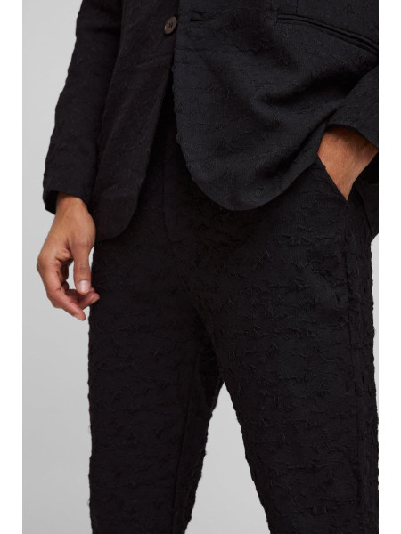 Костюмні брюки з жакардовою текстурою звуженого крою