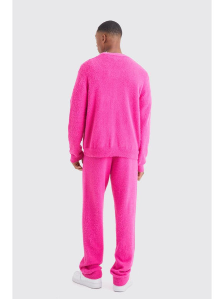 Пухнастий в'язаний кардиган