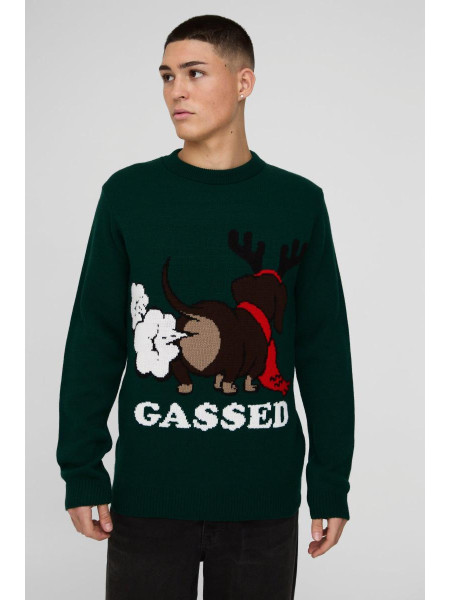 Різдвяний джемпер стандартного крою