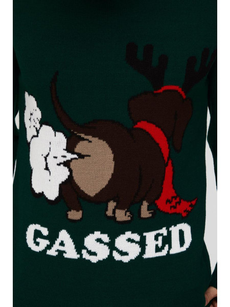 Різдвяний джемпер стандартного крою