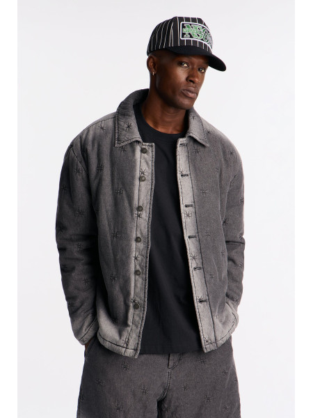 Об'ємна джинсова куртка Elias