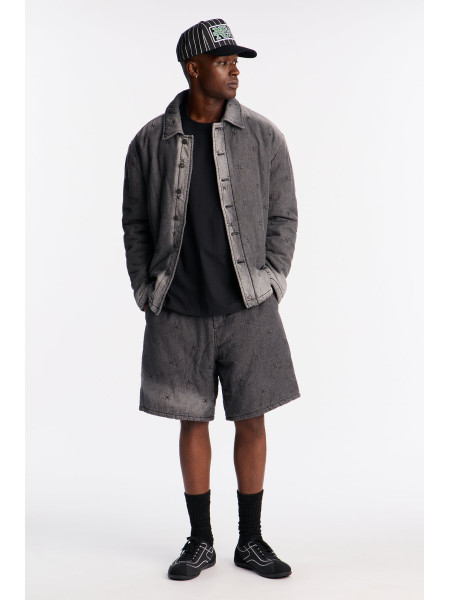 Об'ємна джинсова куртка Elias