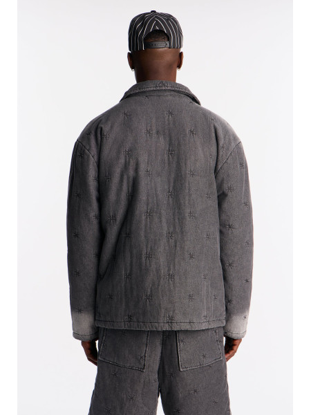 Об'ємна джинсова куртка Elias