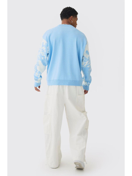 Величезний трикотажний джемпер у стилі ренесансу