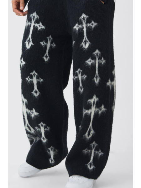 Широка нога Віша в'язана графічна графічна пробіжка