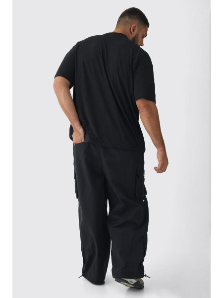 Плюс брюки карго з парашутом на талії Ripstop