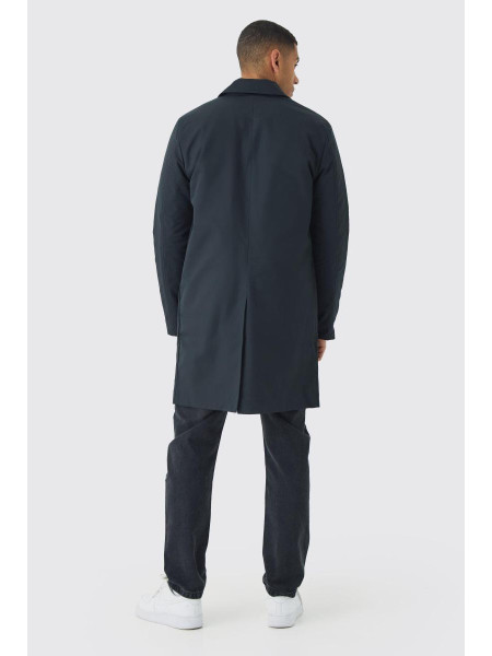 Стьяна підкладка Longline Mac куртка в чорному