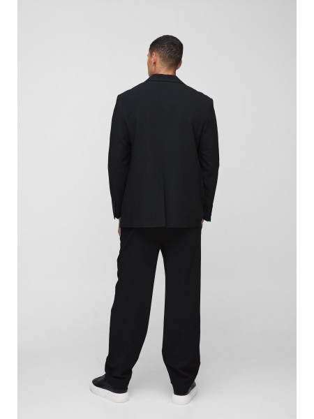 Текстурований еластичний блейзер прямого крою