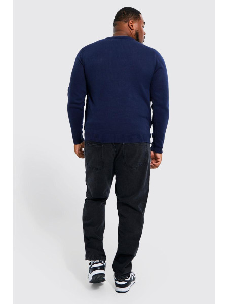 Плюс новинка, різдвяний джемпер із зображенням пінгвінів