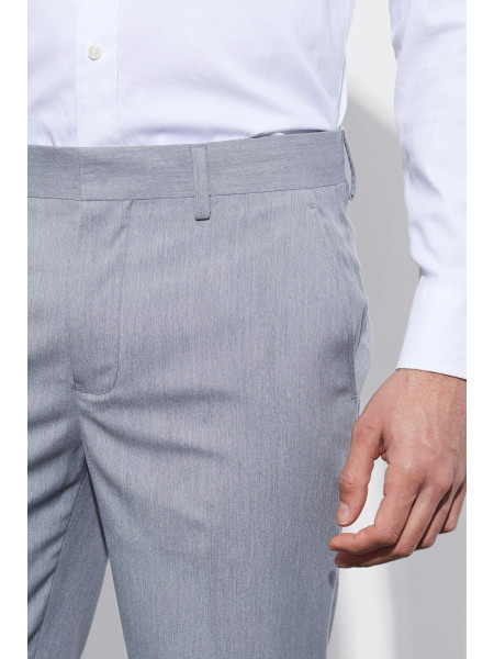 Вузькі укорочені костюмні брюки