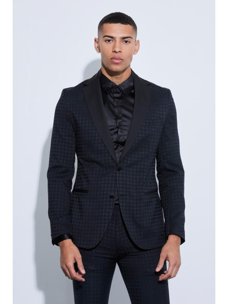 Тональний піджак для грудей Tonal Houndstooth