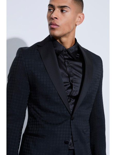 Тональний піджак для грудей Tonal Houndstooth