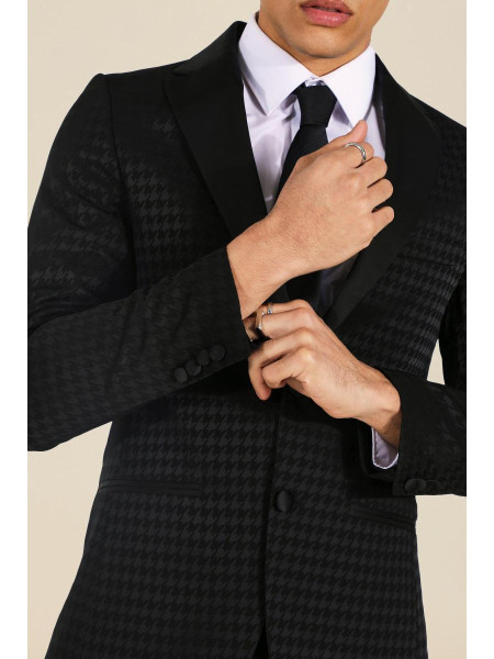 Тональний піджак для грудей Tonal Houndstooth