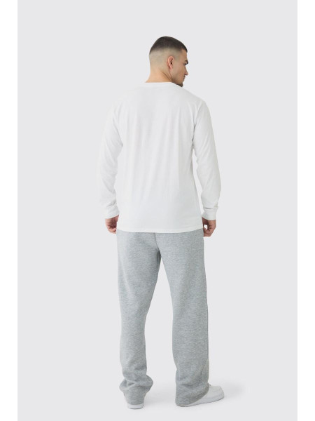 Високі базові джоггери прямого крою