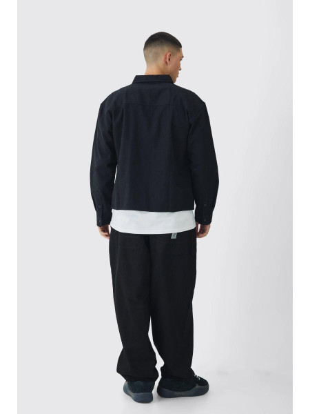 Сорочка великого розміру з аплікацією 