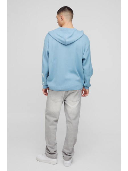 Чоловіча в'язана толстовка великого розміру