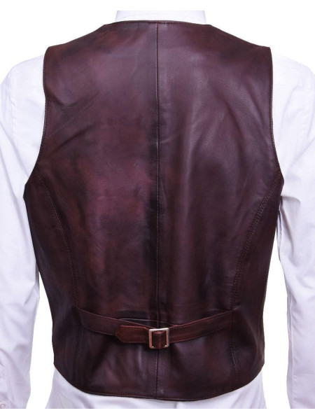 Тан шкіряне жилети з шкіри, офіційна традиційна жилетка
