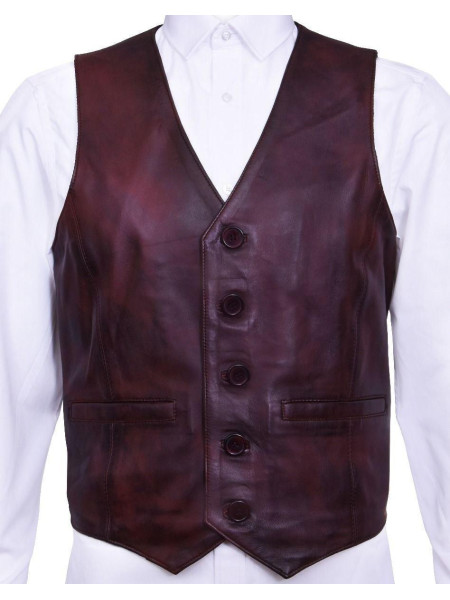 Тан шкіряне жилети з шкіри, офіційна традиційна жилетка