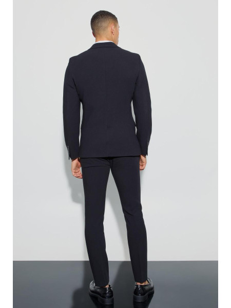 Вузький однобортний піджак з джерсі