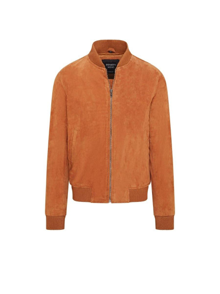 М'яка козяча замша MA -1 Varsity Bomber Jacker - Dalian