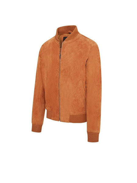 М'яка козяча замша MA -1 Varsity Bomber Jacker - Dalian