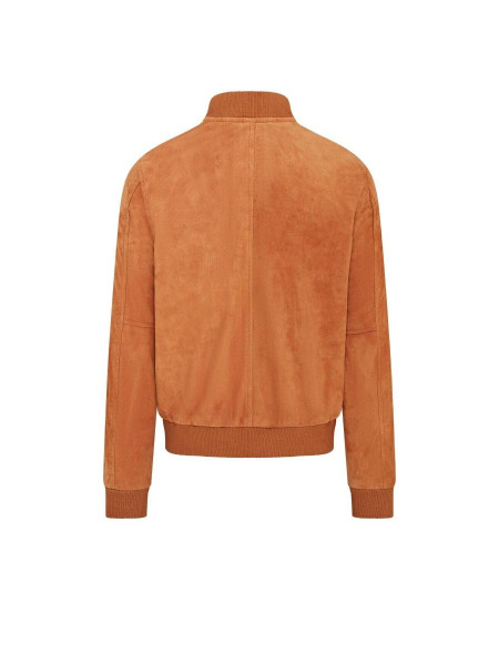 М'яка козяча замша MA -1 Varsity Bomber Jacker - Dalian