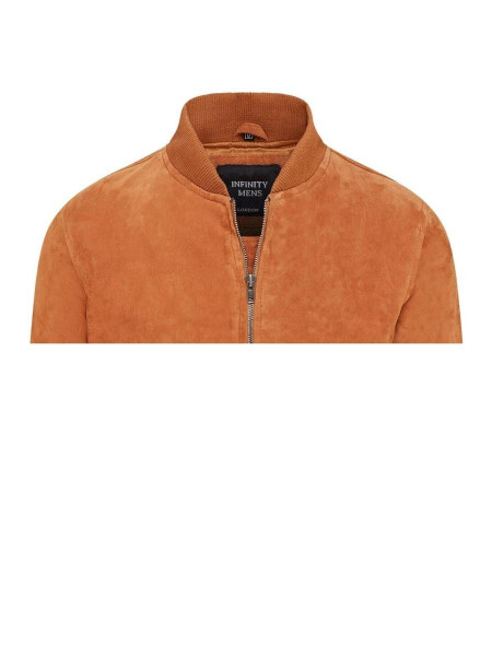 М'яка козяча замша MA -1 Varsity Bomber Jacker - Dalian