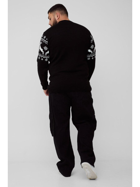 Плюс різдвяний джемпер з оленячою ярмаркою