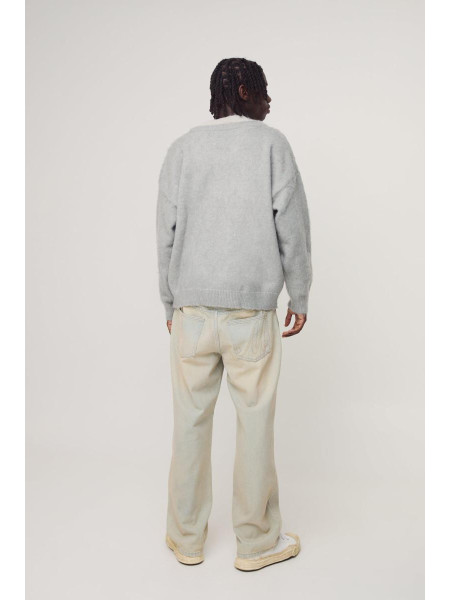 Двошаровий трикотажний джемпер великого розміру