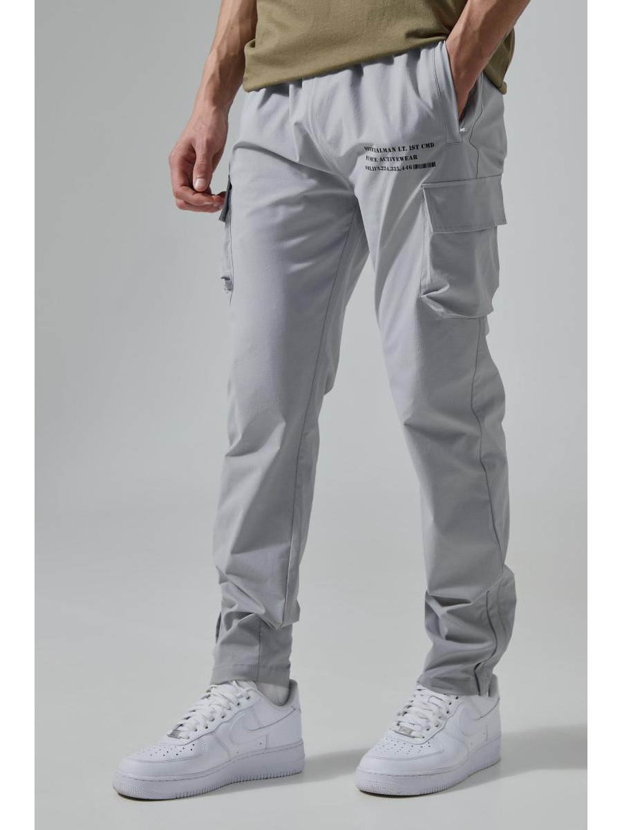 Man Active Gym Technical Cargo Jogger