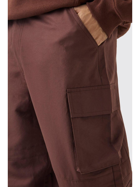 Штани-карго з парашутом на резинці