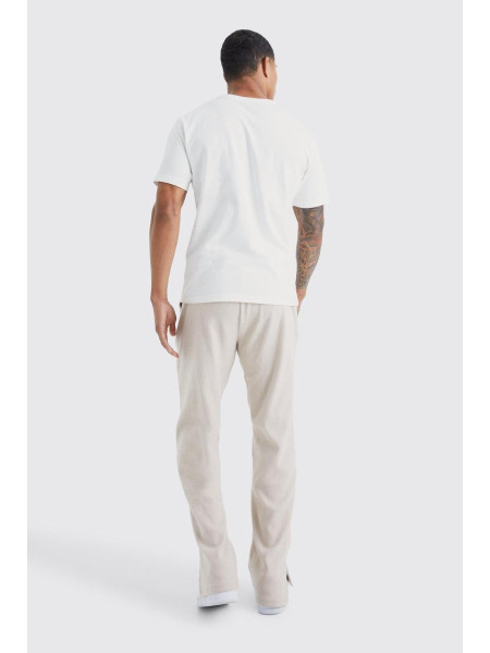 Пуфовий джоггер із матовим ребром і невимушеним поділом