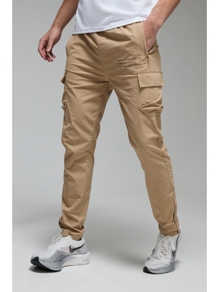 Man Active Gym Technical Cargo Jogger