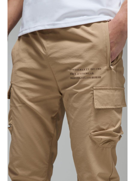 Man Active Gym Technical Cargo Jogger