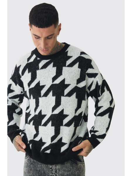 Висока пухнаста в’язана толстовка гондіту