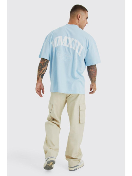 Штани карго вільного крою з фіксованою талією