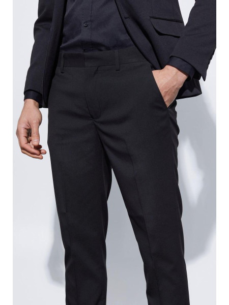 Вузькі укорочені костюмні брюки