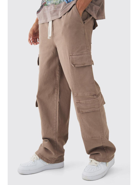 Штани карго на резинці мішкуватого крою