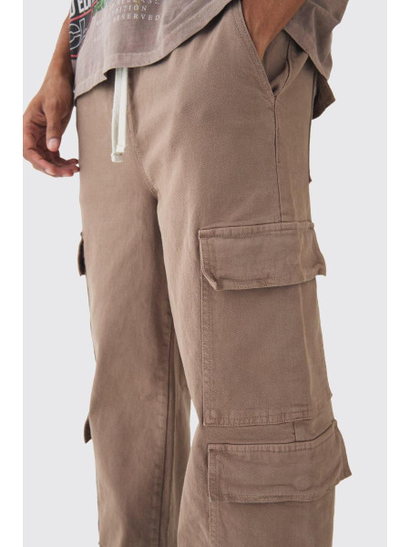 Штани карго на резинці мішкуватого крою