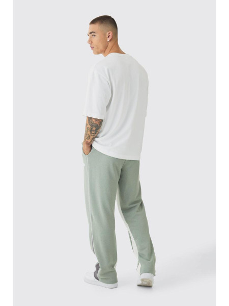 Пряма штанина з контрастною строчкою Loopback Gusset Jogger