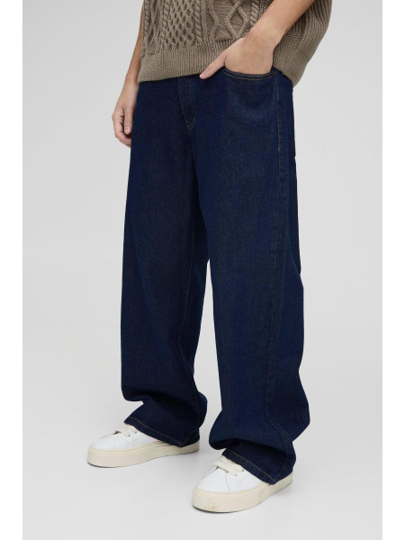 Мішкуваті жорсткі джинси