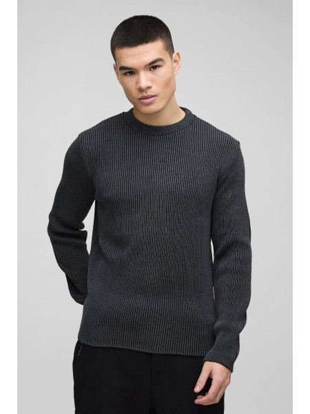 Регулярний екіпаж, покладений ребристим в'язаним джемпером